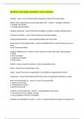 Business Strategy Exam 1