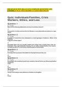 CRIS 605 QUIZ TEST 2024 AUGUST&period;COMPLETE QUESTIONS AND ANSWERS&period;ACTUAL TEST GRADED A LATEST 2024 UPDATE