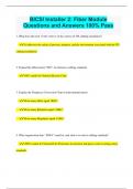 BICSI Installer 2&colon; Fiber Module Questions and Answers 100&percnt; Pass
