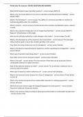 Florida State Fire Inspector 2024&sol;2025 REVISED QUESTIONS AND ANSWERS