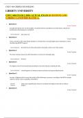 COUC 604 EXAM 2 2024&period; ACTUAL EXAM QUESTIONS AND CORRECT ANSWERS RATED A&period;