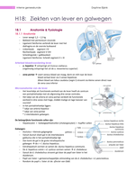Interne geneeskunde H18 "ziekten van lever en galwegen"