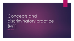 Unit 2 BTEC Health and Social Care Level 3 M1