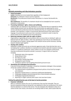 Unit 2 BTEC Health and Social Care Level 3 P5 M3 D2 Equality and Diversity