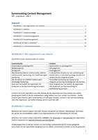 Contentmanagement - Uitgebreide samenvatting boek + colleges - Leerjaar 1