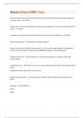 Santa Clara Exam  Package Deal With Verified Study Solutions &lpar;Questions And Answers&rpar; Rated A&plus;