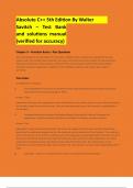 Absolute&lowbar;C&lowbar;&lowbar;&lowbar;5th&lowbar;Edition&lowbar;By&lowbar;Walter&lowbar;Savitch&lowbar;&lowbar;&lowbar;&lowbar;&lowbar;Test&lowbar;Bank