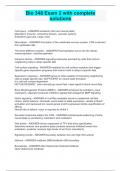 Bio 348 Exam 2 with complete solutions&period;