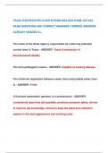 TEXAS WASTEWATER CLASS&lpar;AandB&rpar; EXAMS2023-2024&period;