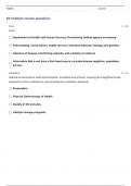 HPDP EXAM 4 QUESTIONS WITH CORRECT ANSWERS 2024&excl;&excl;  -greatdoc