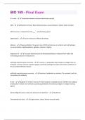 BIO 169 Package Deal With Verified Study Solutions &lpar;Questions And Answers&rpar; Rated A&plus;