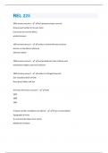REL 225 Question with 100 &percnt; correct answers &vert; Verified &vert; updated