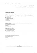 Test Bank For Vander&rsquo;s Human Physiology 14th Edition 2024&sol;2025