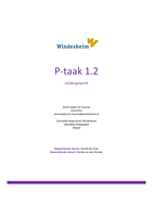 P-taak 1&period;2