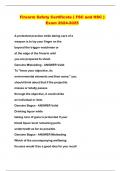 Firearm Safety Certificate &lpar; FSC and HSC &rpar; Exam 2024-2025