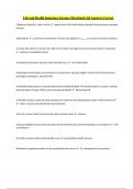 Life and Health Insurance License &lpar;Maryland&rpar; All Answers Correct