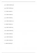 CNMS Stem List Exam&period;