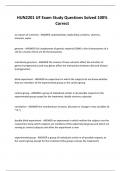 HUN2201 UF Exam Study Questions Solved 100&percnt; Correc