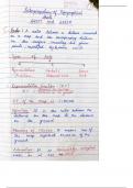 Class notes Geography 