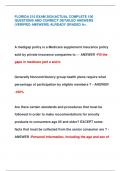 FLORIDA 215 EXAM 2024&vert;ACTUAL COMPLETE 100  QUESTIONS AND CORRECT DETAILED ANSWERS  &lpar;VERIFIED ANSWERS&rpar; ALREADY GRADED A&plus;&period;