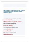 LMR-GEORGETTE EXAM 2023-2024 &vert;ACTUAL COMPLETE  QUESTIONS AND CORRECT ANSWERS &lpar;VERIFIED  ANSWERS&rpar; A GRADE&period;