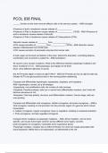 PCOL 838 FINAL Questions and correct answers &vert; already graded a&plus; &vert; verified answers