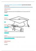 LETRS UNIT 6 SESSION 1&comma;2&comma;3&comma;4&comma;5 & 6 ASSESSMENT QUESTION AND ANSWERS &lpar;LATEST 2024&rpar;