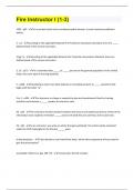 Fire Instructor I &lpar;1-3&rpar; questions with answers&period; 