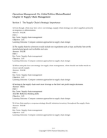 Operations Management, 11e, Global Edition (Heizer/Render) Chapter 11
