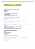 MCN 374 Exam 3 &lpar;A&plus; GRADED&rpar; 2024