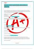 MISSED MOCK QUESTIONS&period;2023&sol;2024&period;A&plus; GRADED&period;