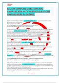 BEC CPA COMPLETE QUESTIONS AND ANSWERS 2024&period;WITH VERIFIED QUESTIONS AND ANSWERS&period;A&plus; GRADED&period;