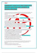 COMMUNITY HEALTH ATI PROCTORED&period;WITH VERIFIED QUESTIONS AND ANSWERS&period;A&plus; GRADED&period;2024&sol;2025&period;