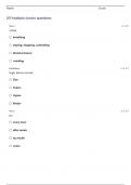 NHM 195 EXAM STUDY GUIDE &lpar;the University of Alabama&rpar; LATEST QUESTIONS WITH CORRECT ANSWERS -greatdoc