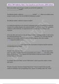 WGU C784 EXAMS WITH COMPLETE SOLUTIONS