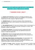 WASHINGTON STATE SURPLUS EXAM PREP WITH 70 INFORMATIVE QUESTIONS  &vert;HIGHLY PREDICTED BY EXPERTS