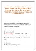 AAERT CER EXAM 2024 NEWEST ACTUAL  EXAM COMPLETE 150 QUESTIONS AND  CORRECT DETAILED ANSWERS &lpar;100&percnt;  VERIFIED ANSWERS&rpar; &vert;ALREADY GRADED  A&plus; &sol;&sol; BRAND NEW&excl;&excl;
