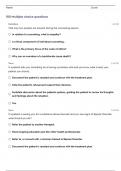 NCAC I AND II EXAM PART 1 & 2 QUIZZES & ANS GRADED A&plus;