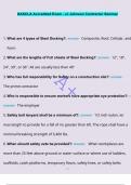 NASCLA Accredited Exam - JJ Johnson Contractor Seminar&lpar;Correctly answered&rpar;&period;
