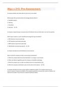 Wgu c 215&colon; Pre-Assessment Questions And Answers Rated A&plus;