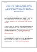 HESI PN MENTAL HEALTH NEWEST 2024-2025  ACTUAL EXAM COMPLETE 55 QUESTIONS AND  CORRECT DETAILED ANSWERS &lpar;VERIFIED  ANSWERS&rpar; &vert;ALREADY GRADED A&plus;&vert;&vert;BRAND NEW TOP RATED VERSION&excl;&excl;