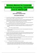 Solution Manual for Corporate Financial Accounting&comma; 12th Edition - Carl S&period; Warren&period;pdf