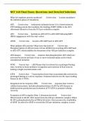 NST 160 Final Exam&colon; Questions And Detailed Solutions