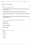 GARZA ONLINE HEALTH FINAL REVIEW QUESTIONS & ANSWERS RATED 100&percnt; CORRECT&excl;&excl;