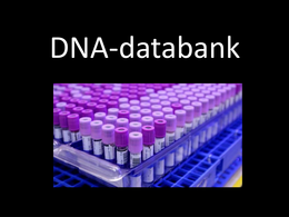 Betoog DNA-Databank presentatie