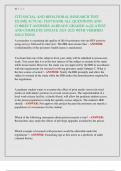 CITI SOCIAL AND BEHAVIORAL RESEARCH TEST  EXAM&vert;&vert; ACTUAL TEST BANK ALL QUESTIONS AND  CORRECT ANSWERS ALREADY GRADED A&plus;&vert;&vert; LATEST  AND COMPLETE UPDATE 2024-2025 WITH VERIFIED  SOLUTIONS