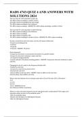 RADS 4743-QUIZ 4 AND ANSWERS WITH SOLUTIONS 2024