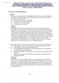 NR548&sol; NR 548 &lpar;Latest Update 2024&sol; 2025&rpar;Testbank for Psychiatric Assessment for the Psychiatric-Mental Health Nurse Practitioner Review &vert; Questions and Verified Answers&vert; 100&percnt; Correct- Chamberlain&comma;&comma;&comma;&comma;Alpha