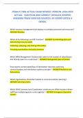 FEMA IS 700b ACTUAL EXAM NEWEST VERSION  2024-2025 ACTUAL   QUESTION AND CORRECT DETAILED VERIFIED ANSWERS FROM VERIFIED SOURCES  BY EXPERT RATED A GRADE&period;