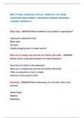MDC IV FINAL EXAM 2024 &vert;ACTUAL COMPLETE 100 EXAM  QUESTIONS AND CORRECT ANSWERS &lpar;VERIFIED ANSWERS &rpar;  ALREADY GRADED A&plus;&period;